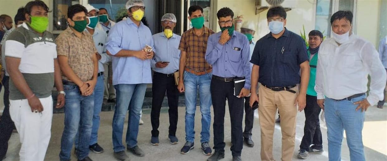 City Development Commissioner inspects sewer treatment plant