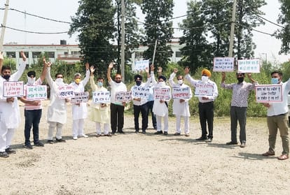Akali-BJP protests against Punjab govt in many cities of Punjab