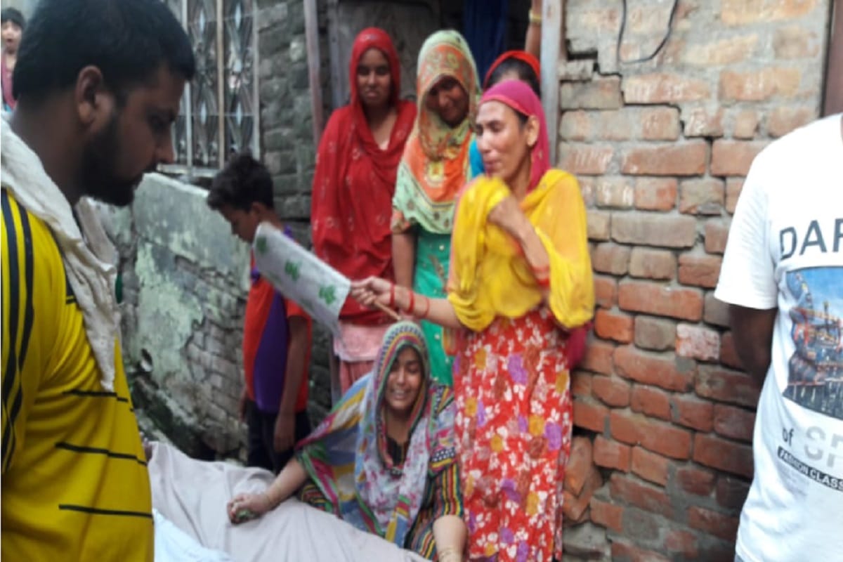 A person have death under suspicious circumstances in nakur area of Saharanpur City