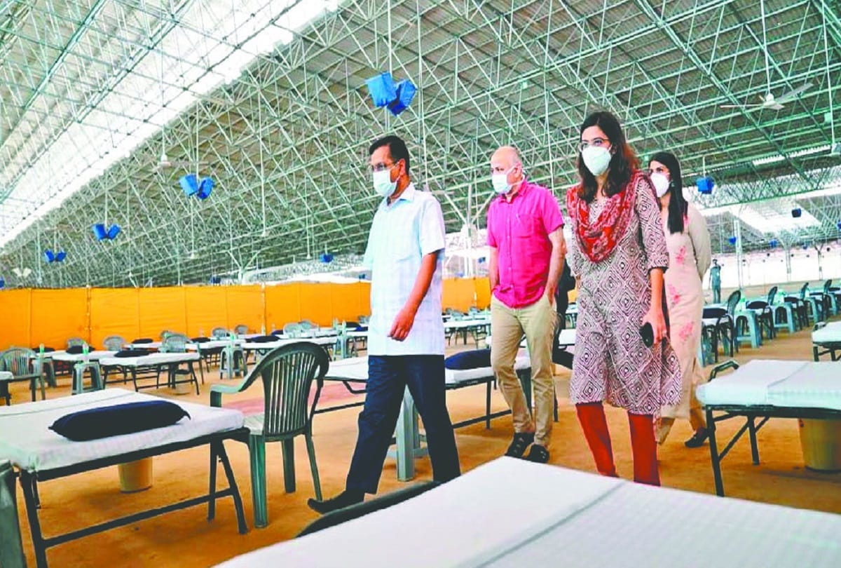 Kejriwal said if there is no place in the house then will be isolated in covid care center 