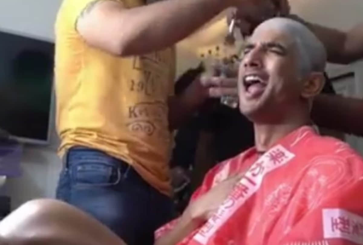 Sushant Singh Rajput video viral actor lip sync Dev Anand song
