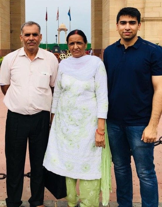 Today IAS's status was achieved by father's discipline and inspiration