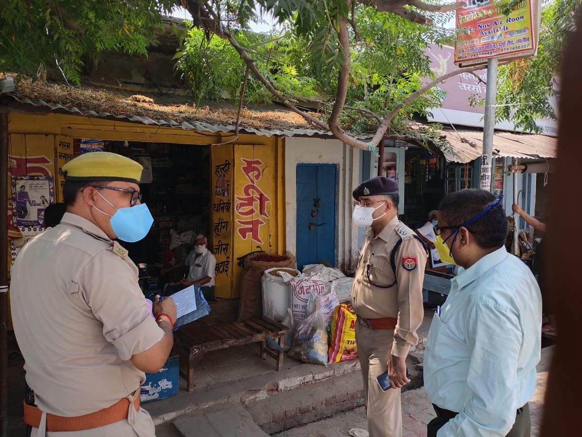 Action on nine for violation of social distance
