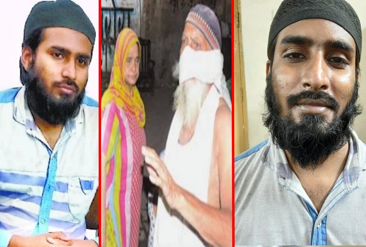 Crowd at Inamul Haq house in bareilly after ATS revealing see photos
