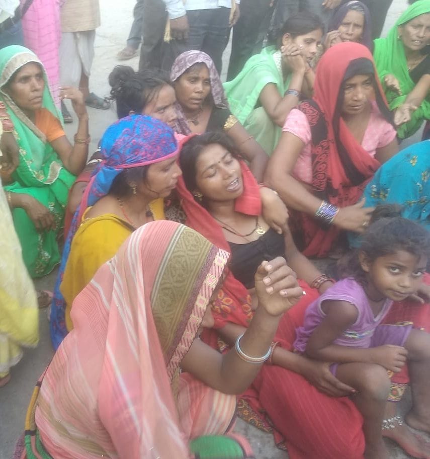 man died in factory in unnao