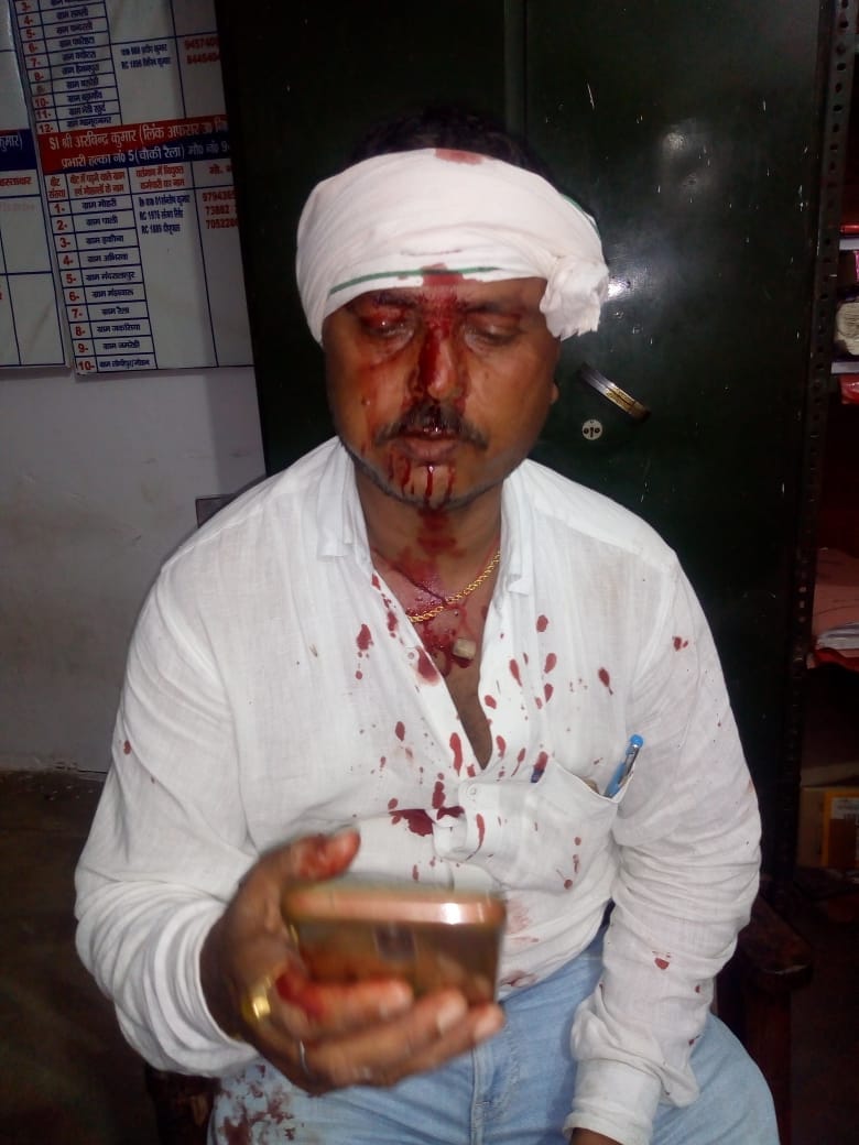 Block chief attacked in pond excavation dispute