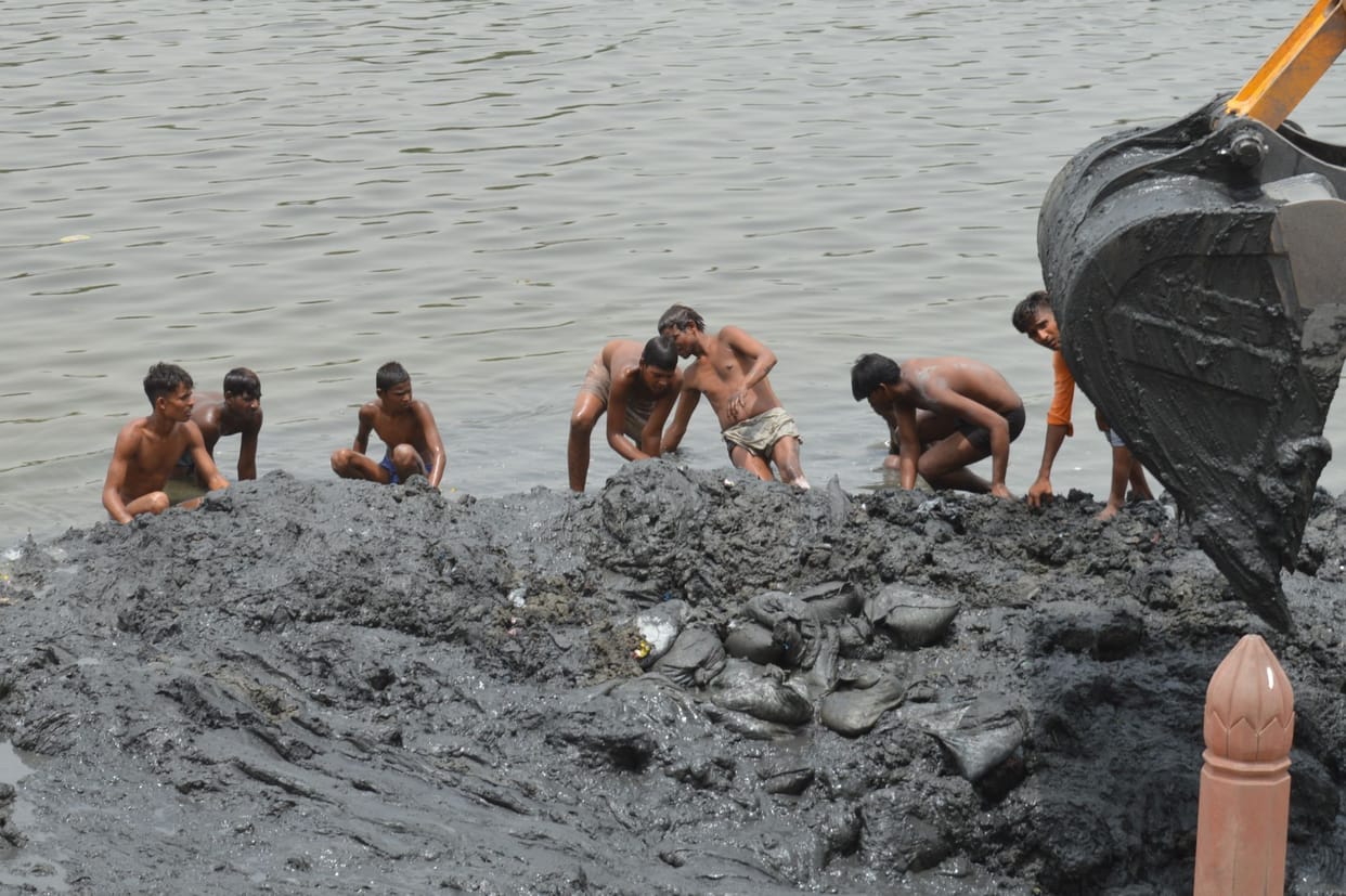 yamuna, river, cleen, mathura