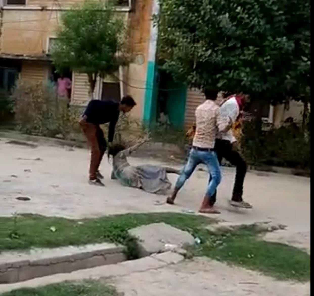 Investigation begins after video of assault of a deranged woman goes viral