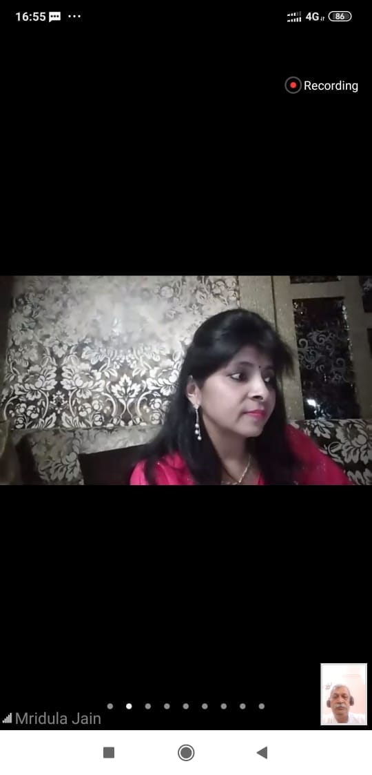 My daughter Meri Shaan online workshop concludes
