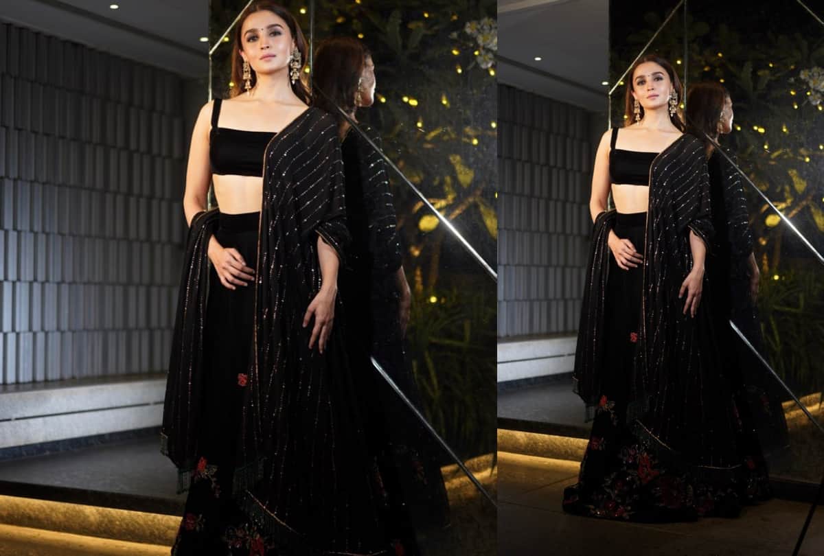 alia bhatt beautiful lightweight lehenga for intimate wedding in covid