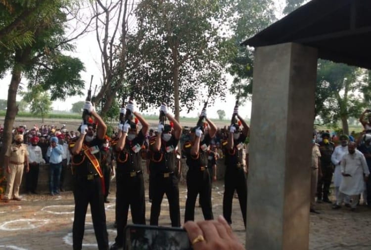India-China Tension: Last Rites Of Galwan Valley Martyr Gurvinder Singh In Sangrur