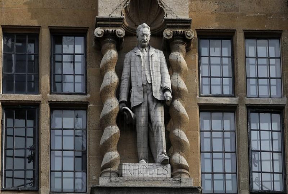 Oxford University big decision supports removal of the statue of imperialist Cecil Rhodes