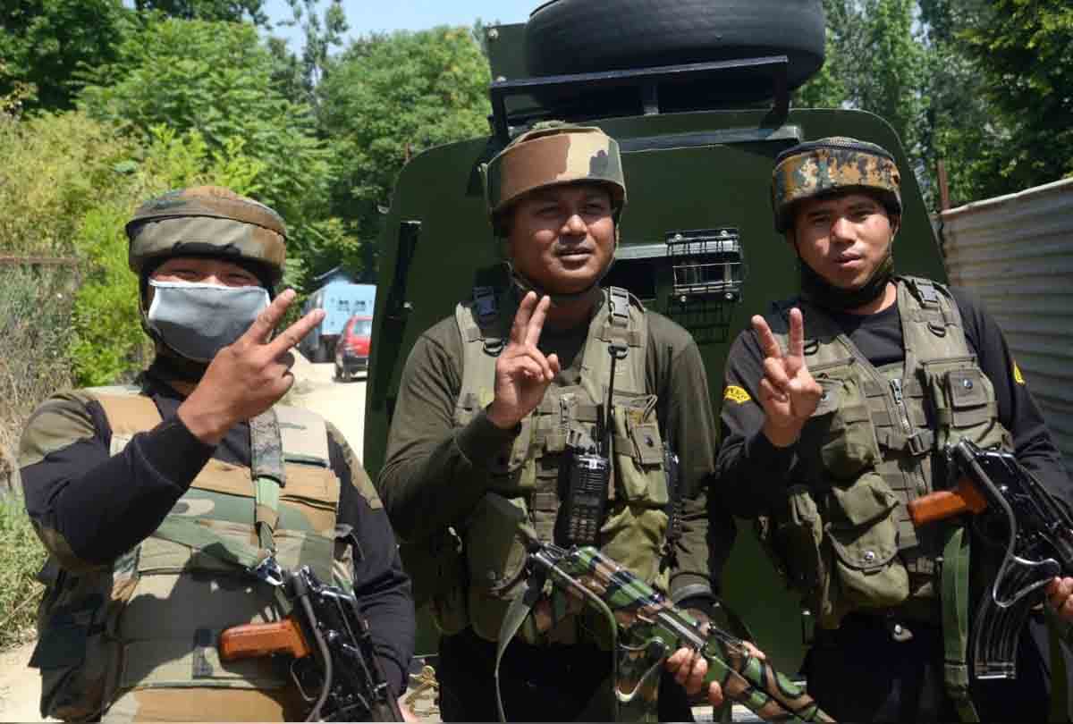 indian army showed amazing courage in Avantipora encounter of Jammu and Kashmir