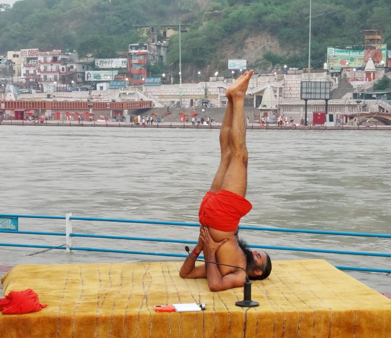 international yoga day 2020 : baba ramdev yog protocol rehearsal