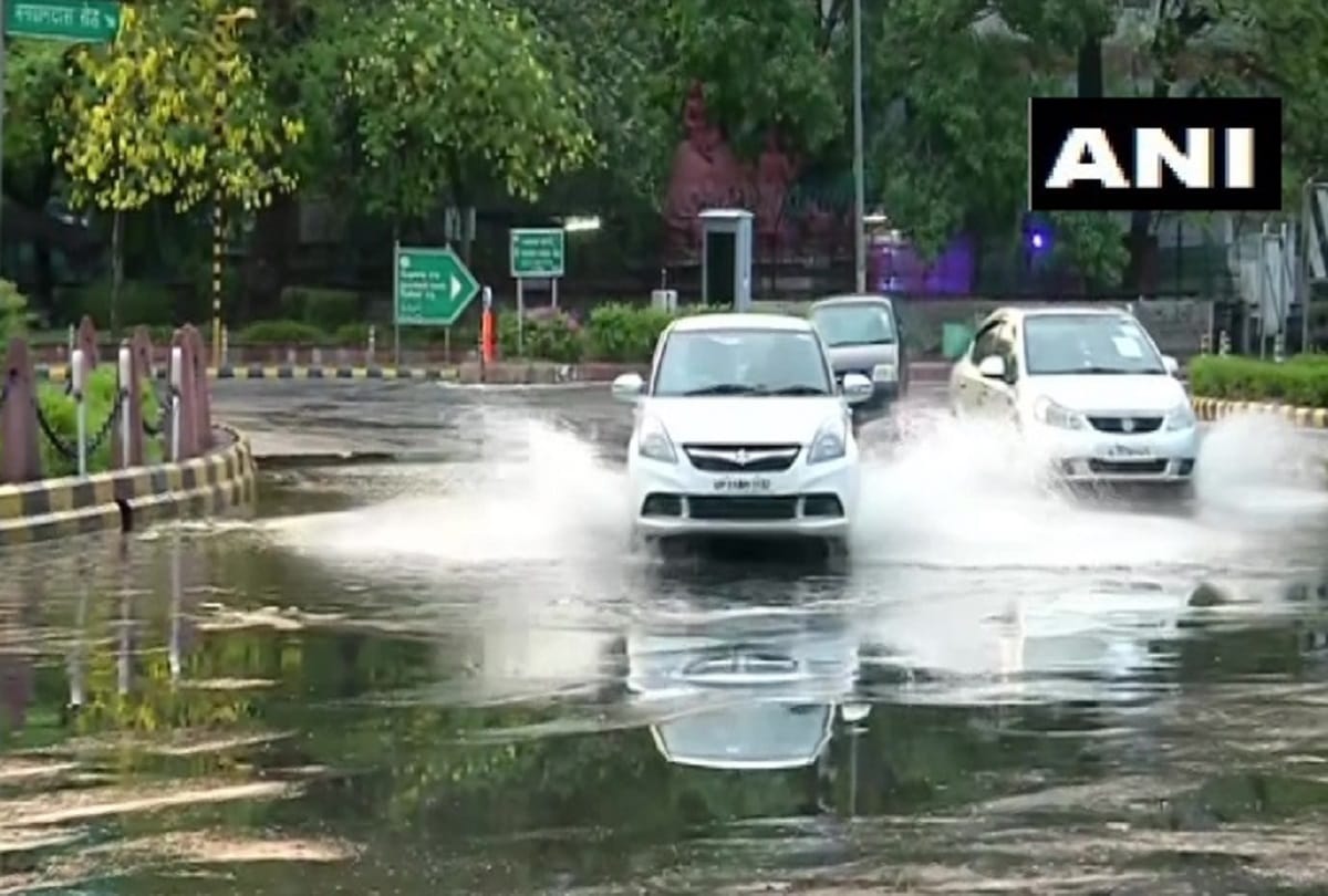 Rain and winds in Delhi-NCR