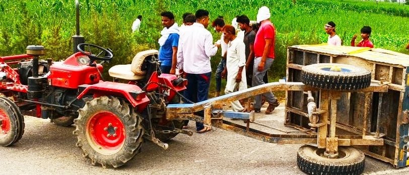 Three injured in road accident