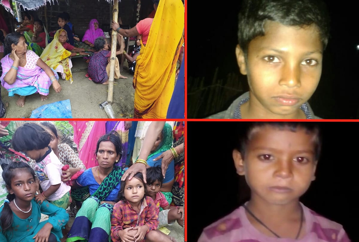 Two children died and due to drowning in pond at deoria