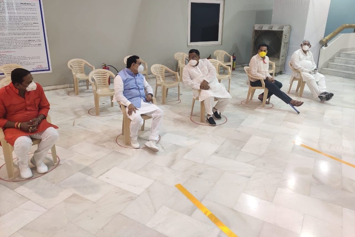 BJP MLA participated in voting for Rajya Sabha elections yesterday has tested positive for covid 19