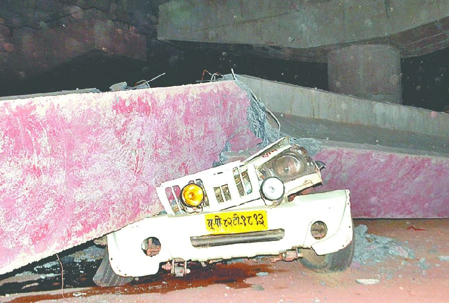 GM of NHAI and PNC in custody and four including contractor arrested over Flyover accident in Etah