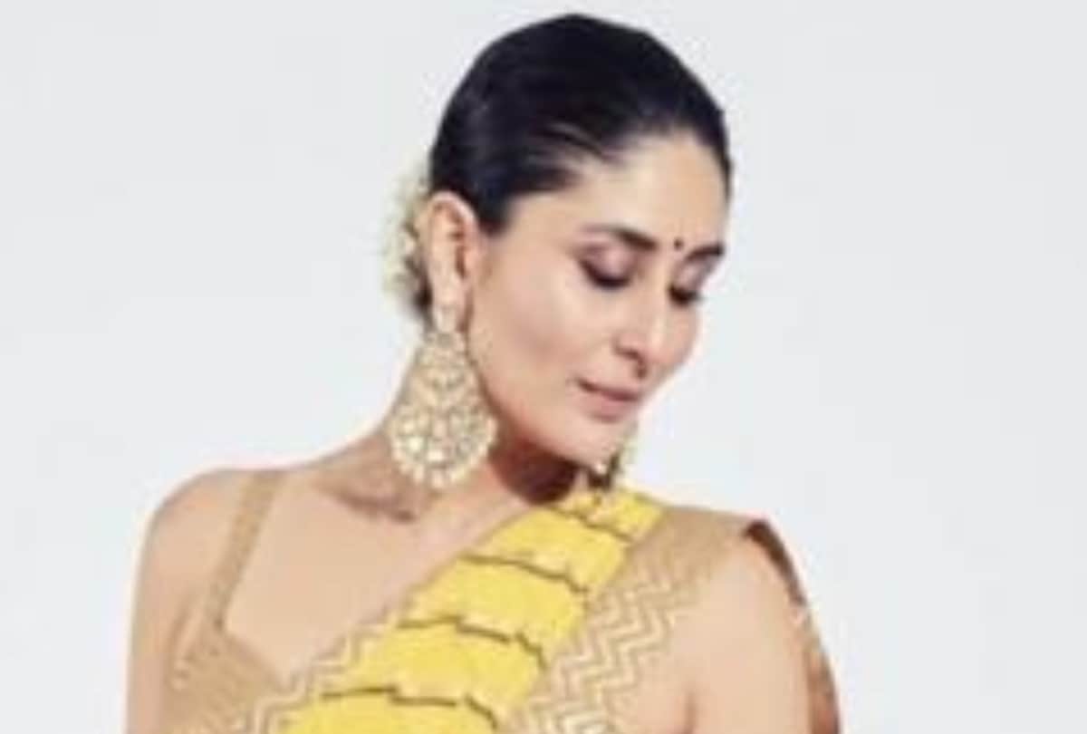 kareena kapoor yellow saree price which she wore in cousin wedding ceremony