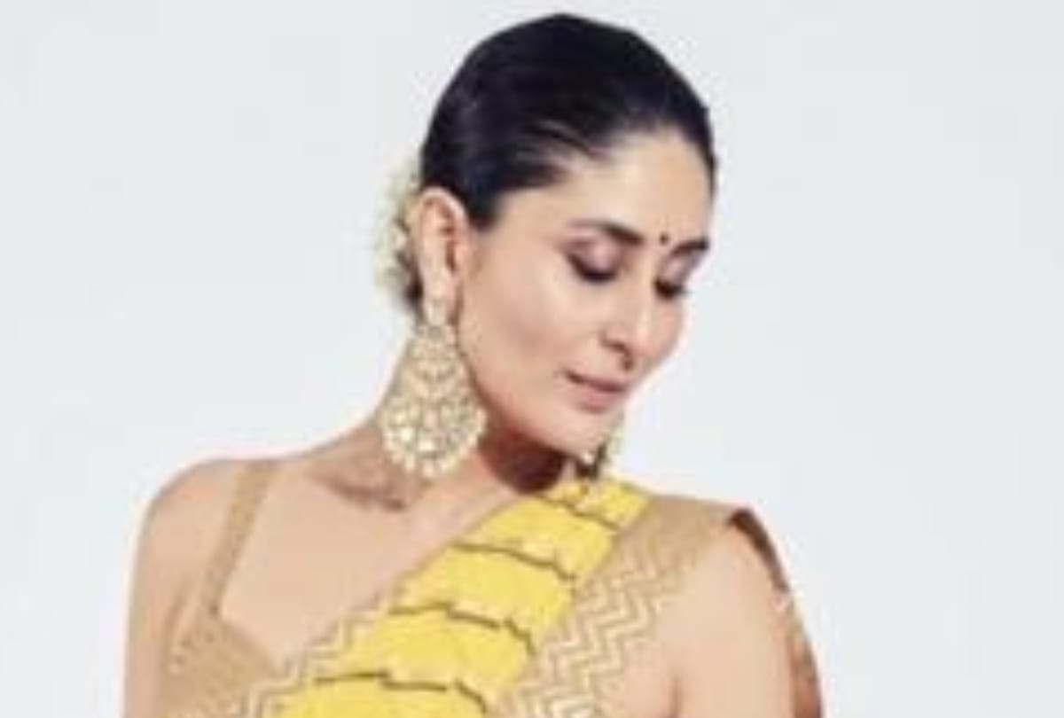 kareena kapoor yellow saree price which she wore in cousin wedding ceremony