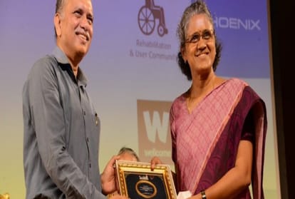 know the iit professor sujatha srinivasan who make standing wheelchair