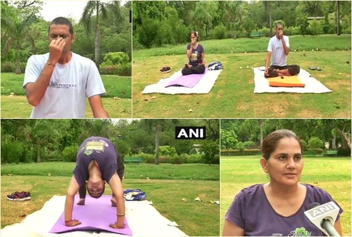 International Yoga Day 2020 how to do anulom vilom