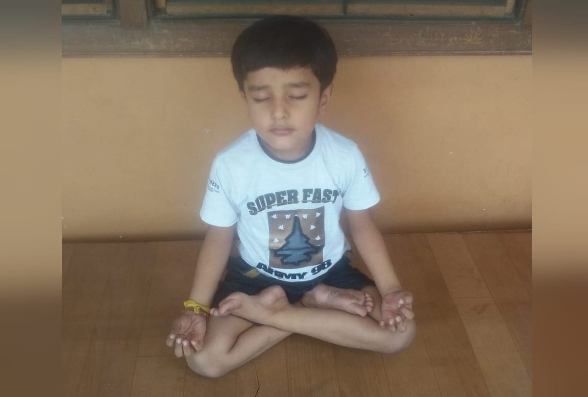 International Day of Yoga School children will do yoga for one hour at home