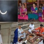 ग्रहण काल में हुआ भजन-कीर्तिन