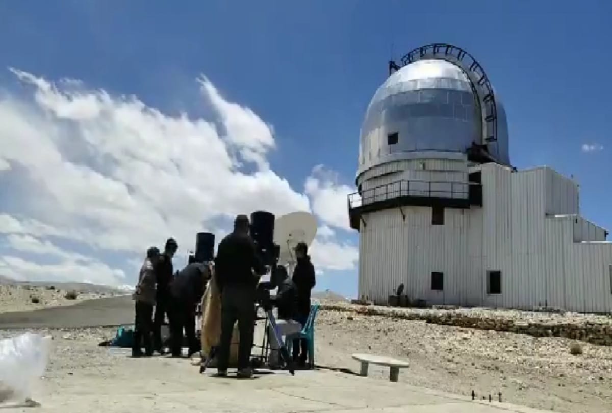 Hanley will closely watch the solar eclipse on LAC amidst tension in Ladakh