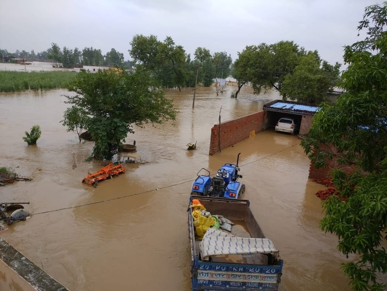Rapti crossed the red mark due to rain in Nepal