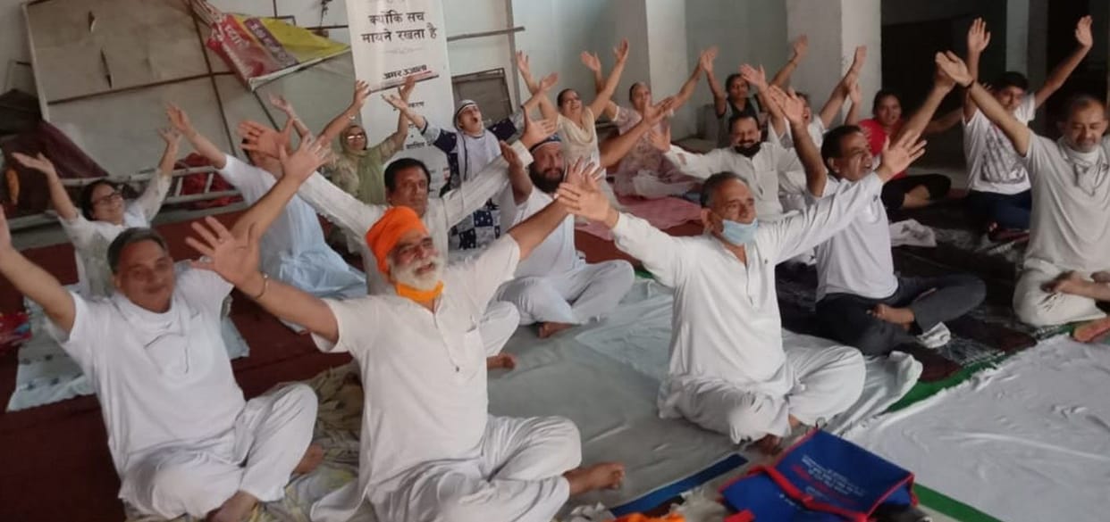 Corona will be attacked only by yoga