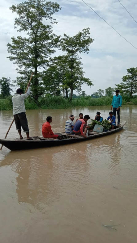 4 villages disconnected due to water level increased