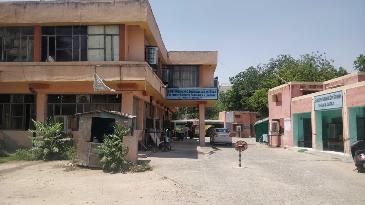 electricity department have no place to keep transforner