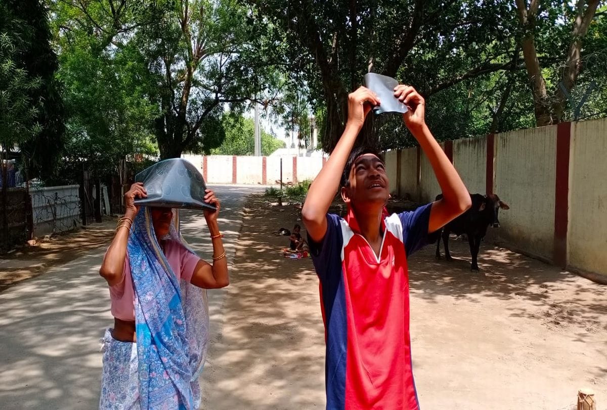 Surya Grahan June 2020 in Hindi: Solar Eclipse 2020 In City Of Tajmahal