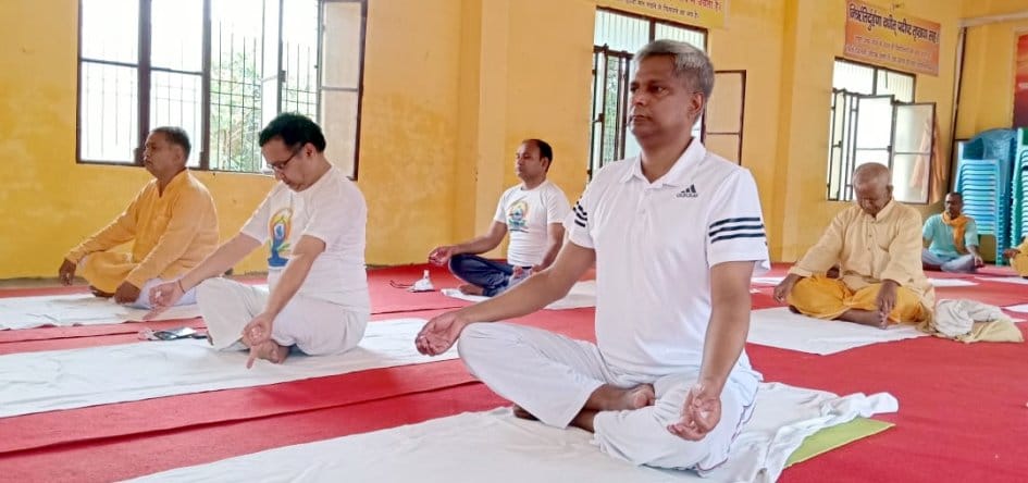 Learn fit by doing yoga online