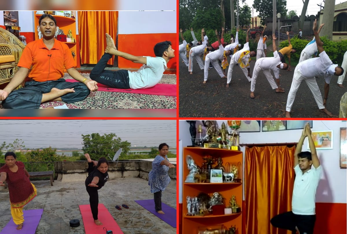 International Yoga Day 2020 celebration in gorakhpur