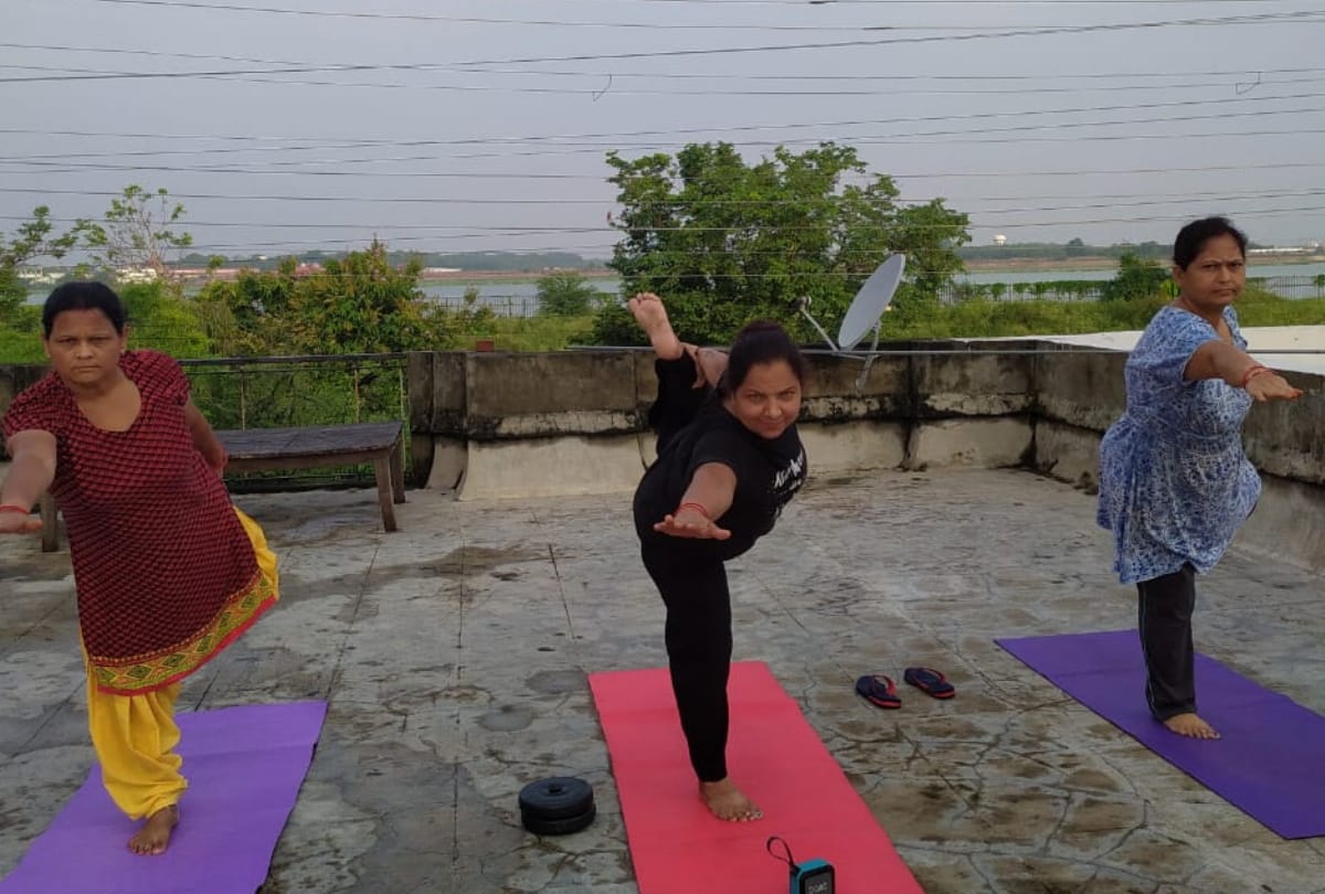 International Yoga Day 2020 celebration in gorakhpur