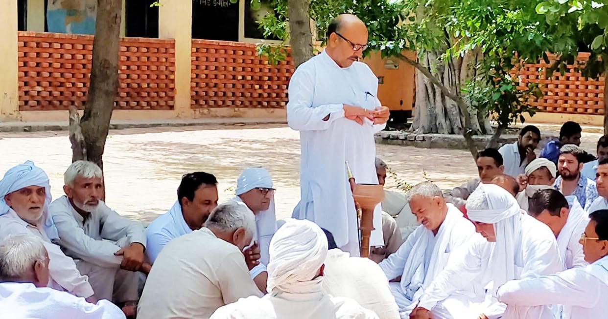 Demand for withdrawal of FIR lodged against Sultan Singh in Binayan Khap meeting