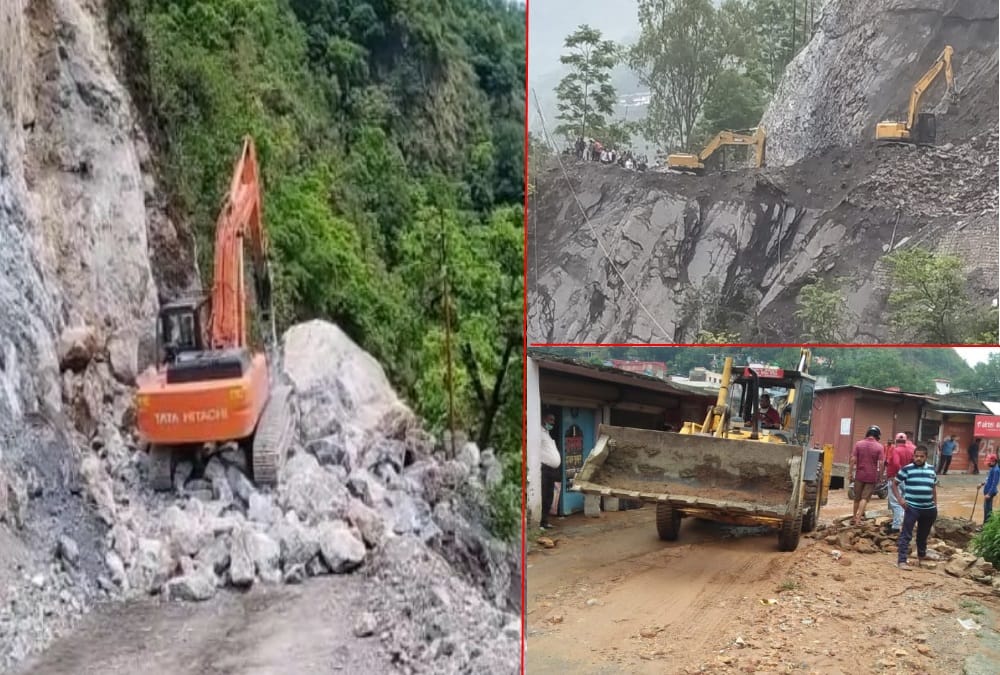 Uttarakhand weather updates: High Rainfall Bageshwar, landslide on Badrinath Highway and Mussoorie