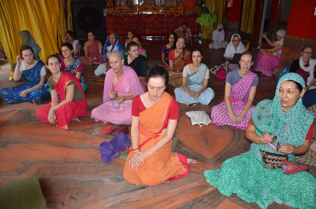surya, grahan, bhajan, kirtan, vrindavan, mathura