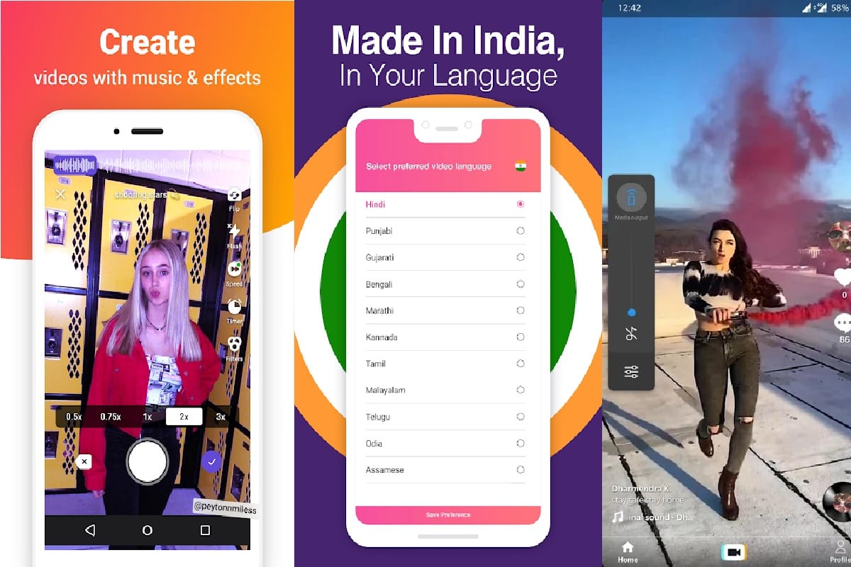 Mitron Roposo and Bolo Indya Mobile apps give tough competition to Chinese app tiktok know about it