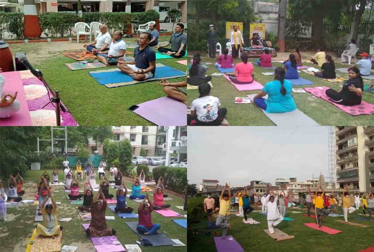 International Yoga Day 2020 celebration in Kanpur