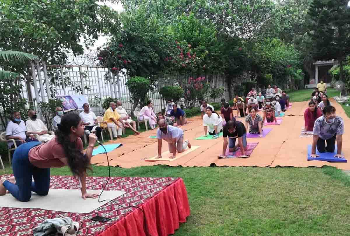 International Yoga Day 2020 celebration in Kanpur
