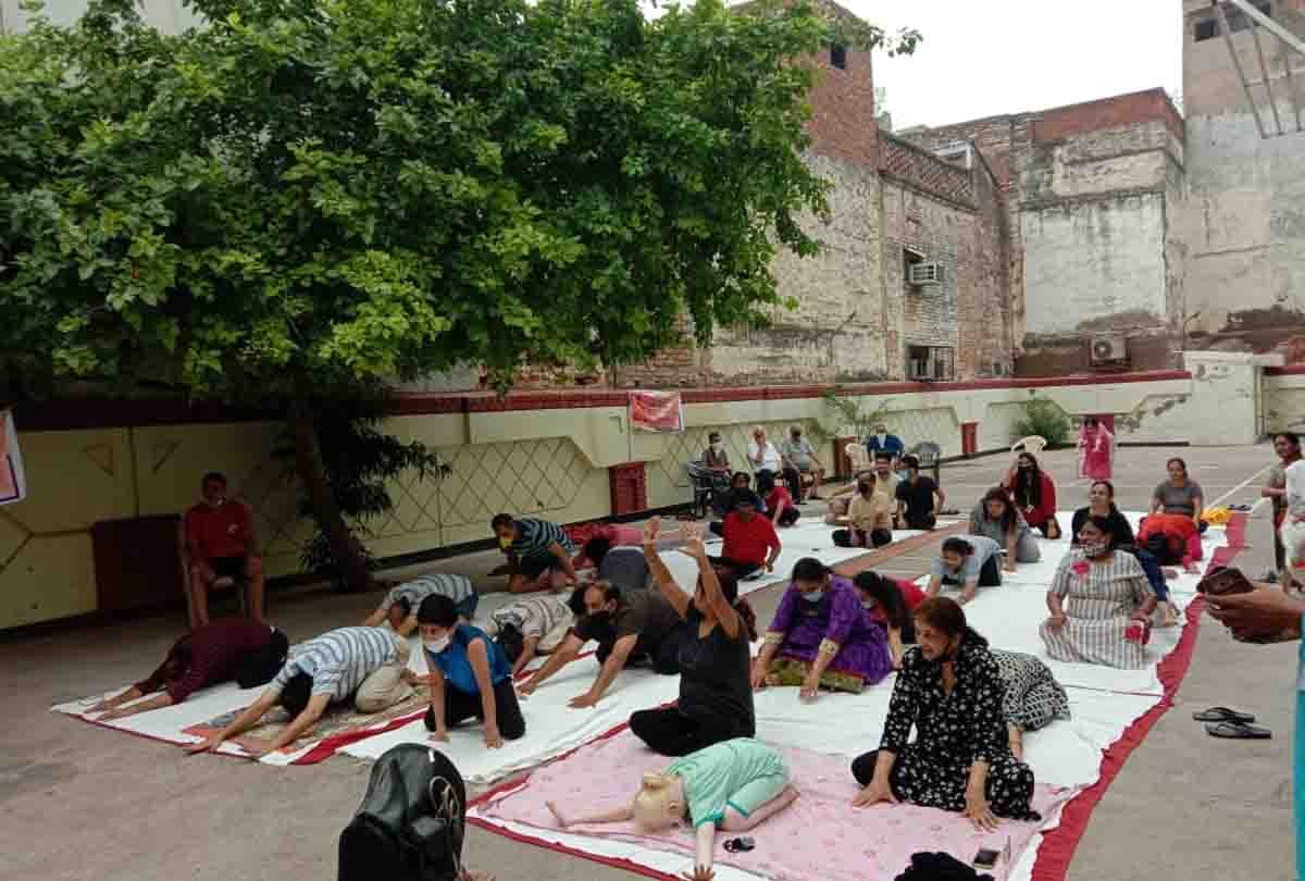 International Yoga Day 2020 celebration in Kanpur