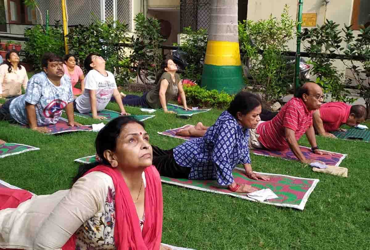 International Yoga Day 2020 celebration in Kanpur