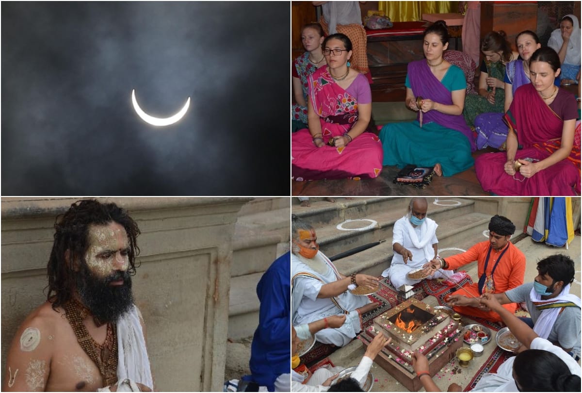 Solar Eclipse 2020 Surya Grahan 2020 In Vrindavan