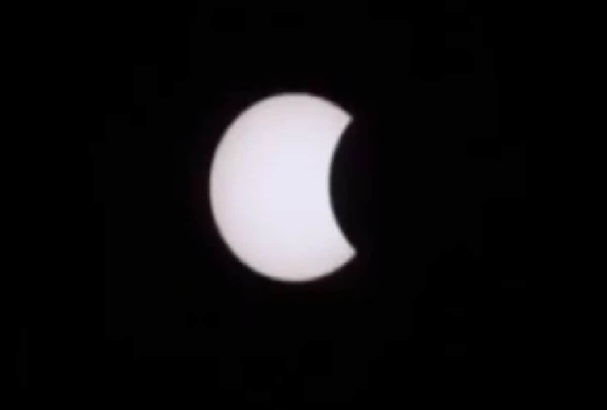 solar eclipse in Hanley on LAC amidst tension in Ladakh