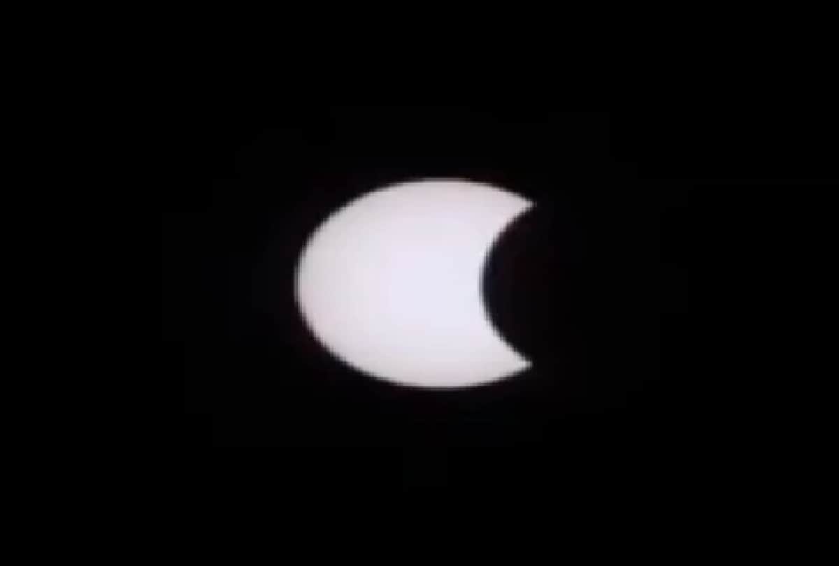 solar eclipse in Hanley on LAC amidst tension in Ladakh