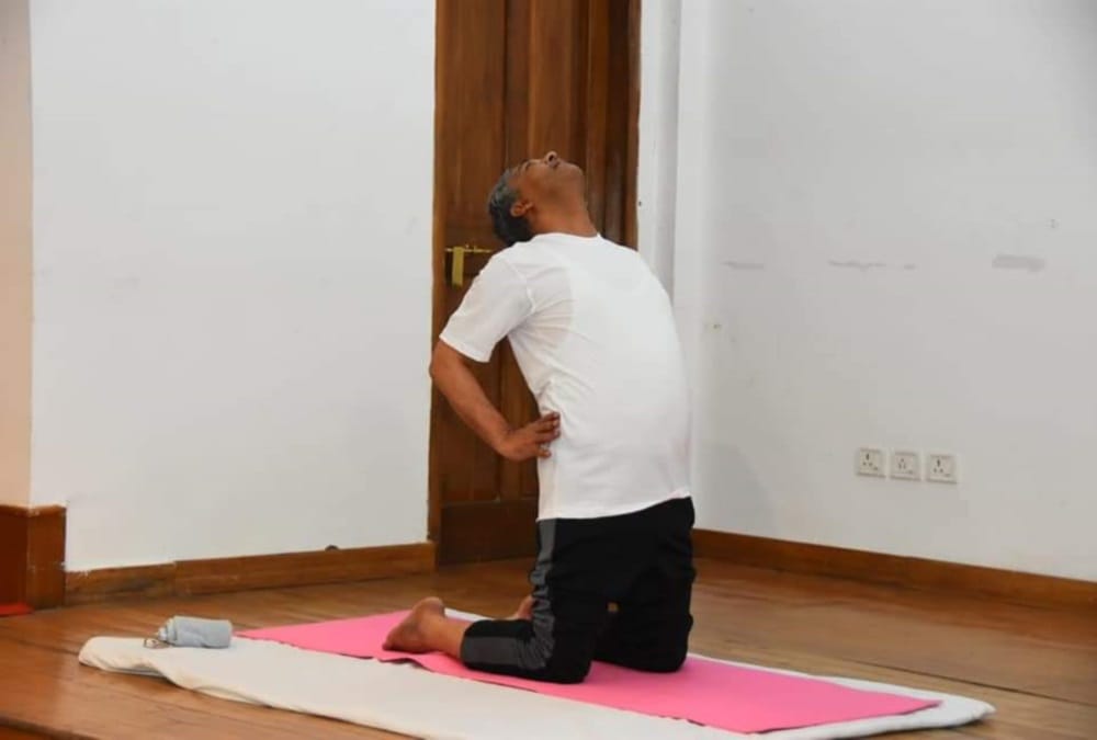 International yoga day 2020 In Uttarakhand: Cm Trivendra and Bjp ministers , baba ramdev Doing Yoga, Photos